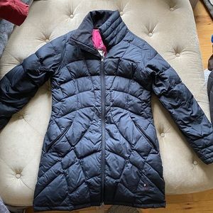 Long warm winter jacket size 8